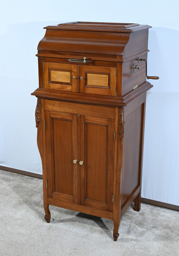 Grammofono "Pathéphone N°36" in mogano - 1914