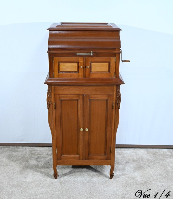 Grammofono "Pathéphone N°36" in mogano - 1914
