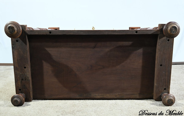 Commode Vitrine en Teck – Fin XIXe