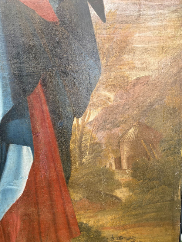 Quadro molto grande, Il Buon Pastore, altezza 182 cm