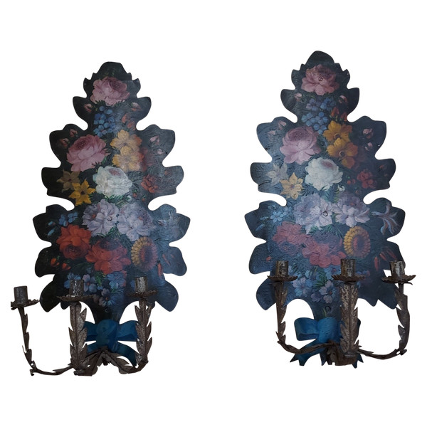 Paire d'applique 18e siècle