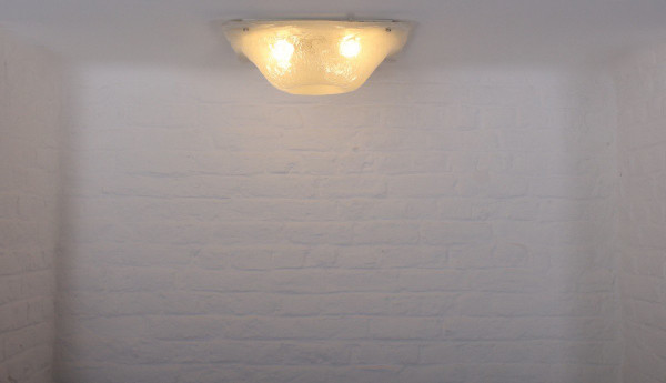 Lampada da soffitto in vetro soffiato Müller & Zimmer