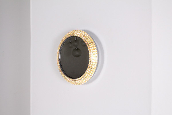 Miroir Strass Lumineux