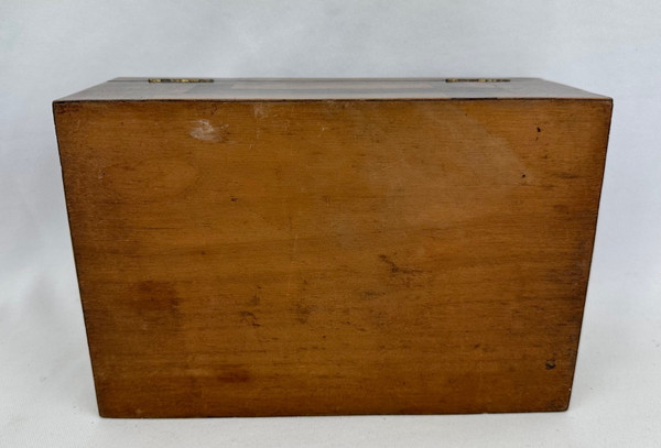 Marquetry box, 19th century