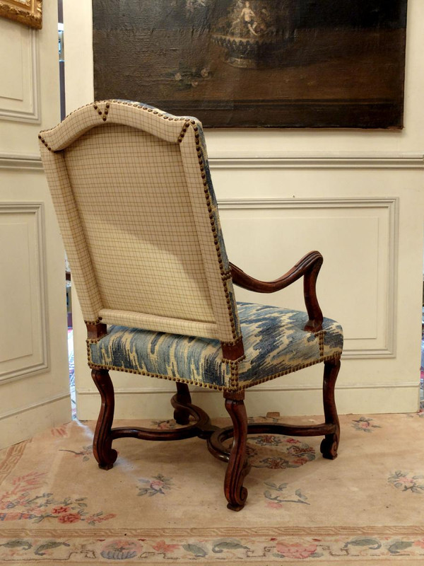 Pair of Louis XIV period armchairs