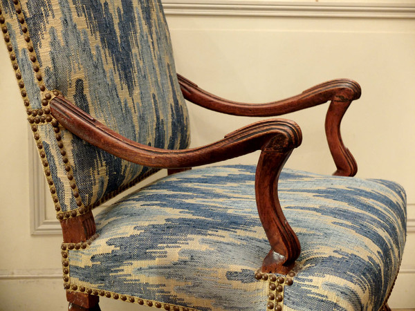 Pair of Louis XIV period armchairs