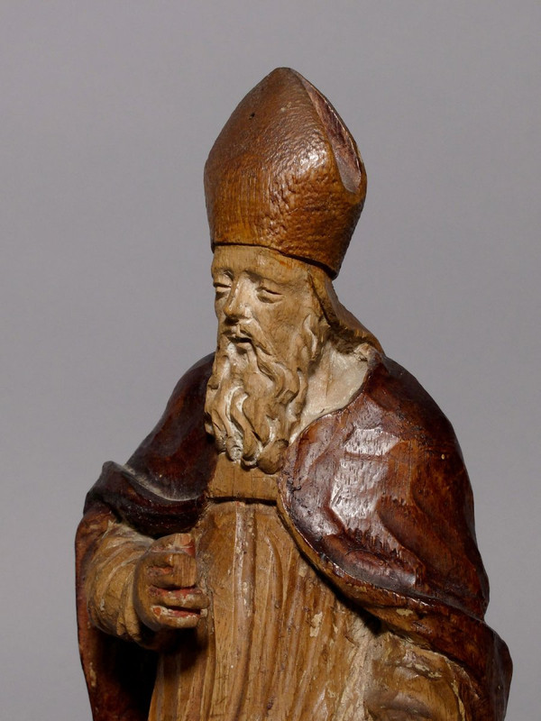 Sculpture of a bishop - France 18th century