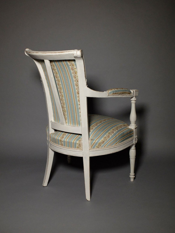 Pair of Directoire period armchairs