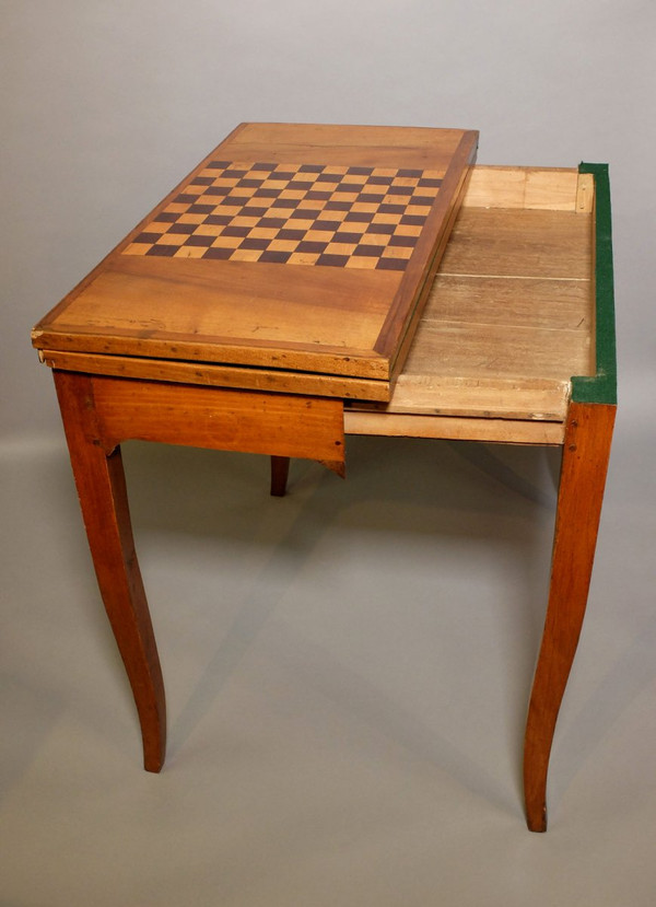Table à jeux d'époque Louis XV