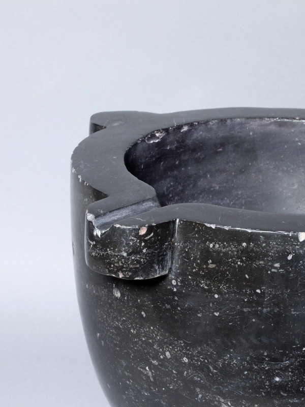Large marble mortar - 19th century