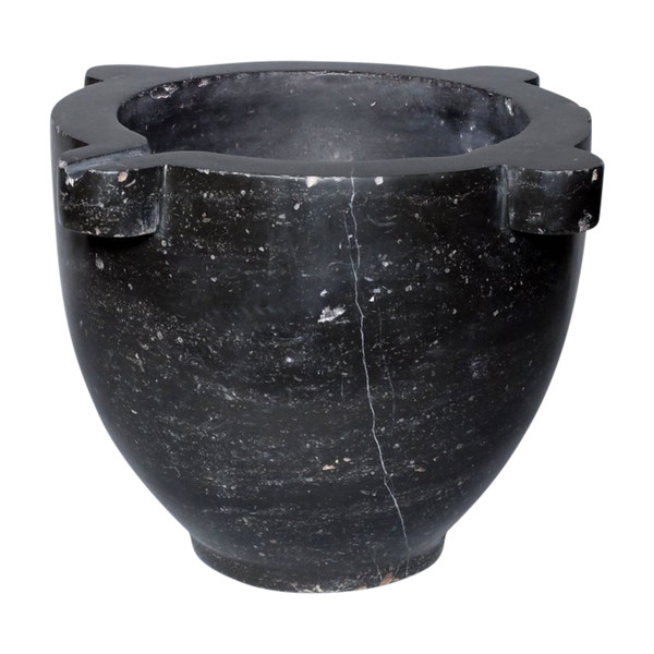 Large marble mortar - 19th century