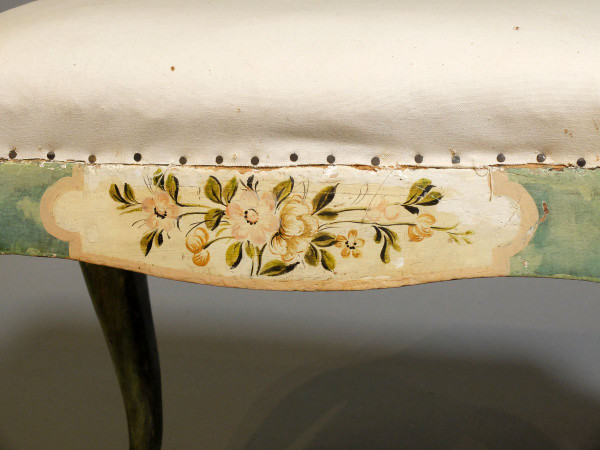 Pair of Italian stools - Veneto 19th century