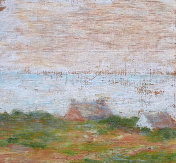 Paul SIEFFERT,  Maisons en bord de mer, Bretagne