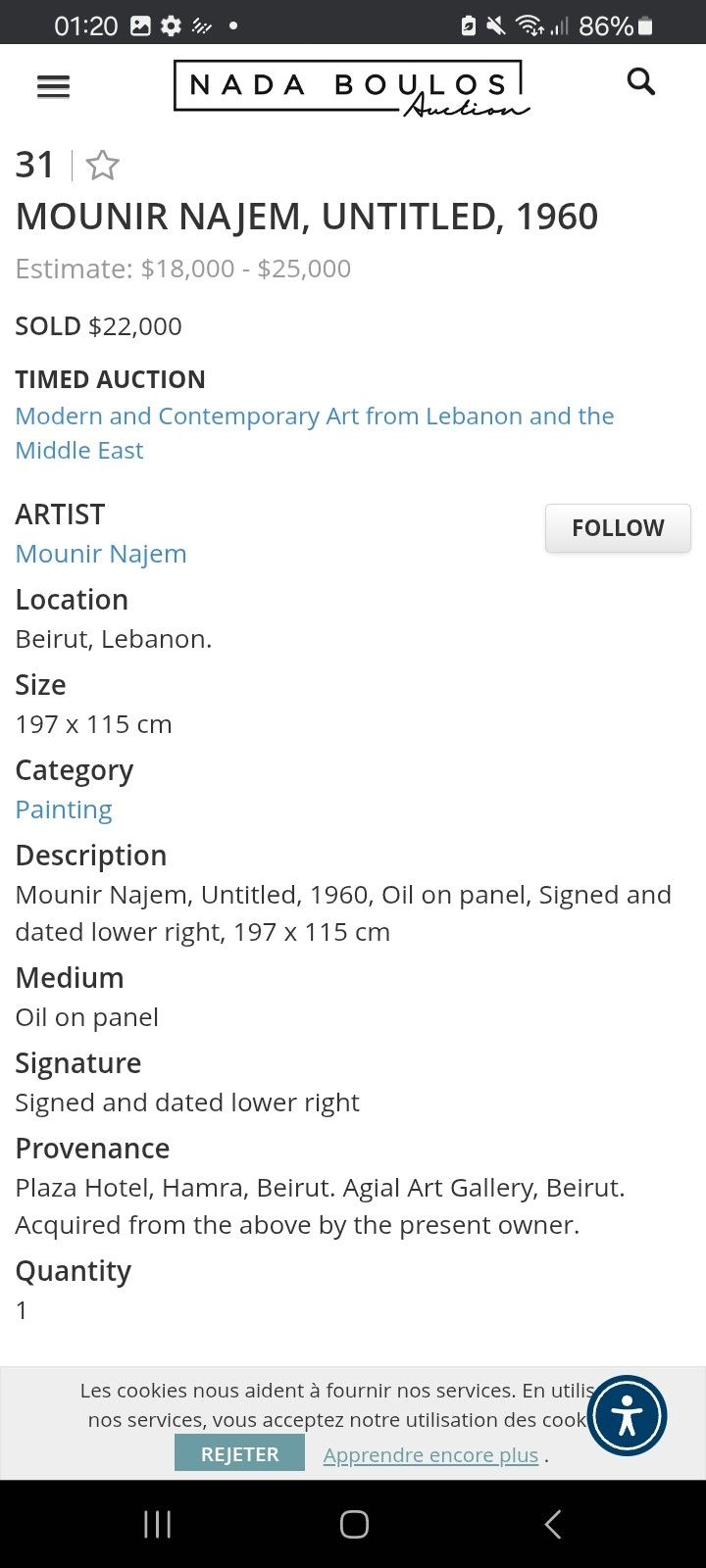 MOUNIR NAJEM 1933/1990
