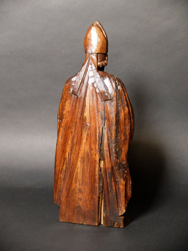 Sculpture d'évêque - XIXème siècle