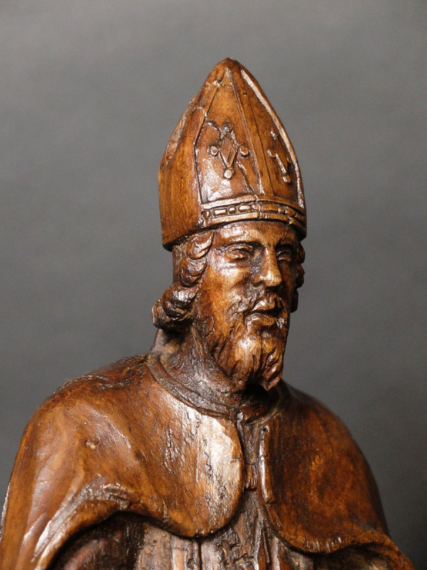 Sculpture d'évêque - XIXème siècle