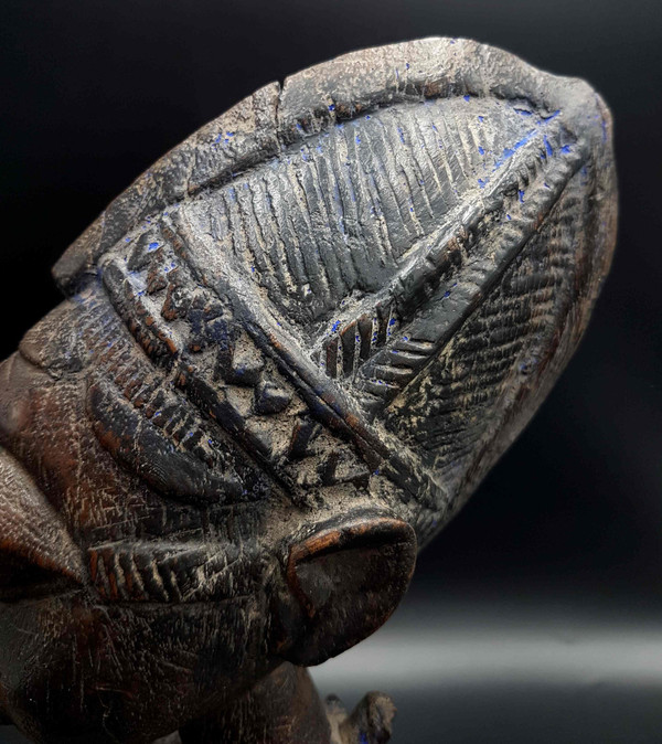 Cup Carrier, Yoruba-Volk, Benin oder Nigeria
