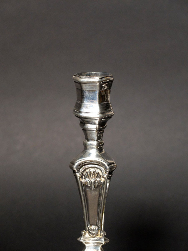 Pair of candlesticks from the beginning of the 18th century