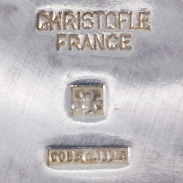 1950 Magnifique Seau à Glace de Christofle en Plaqué Argent. Fabriqué en France