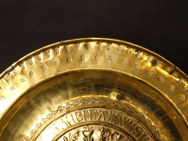 Plat de quête ou à offrandes - Nuremberg - XVIème siècle