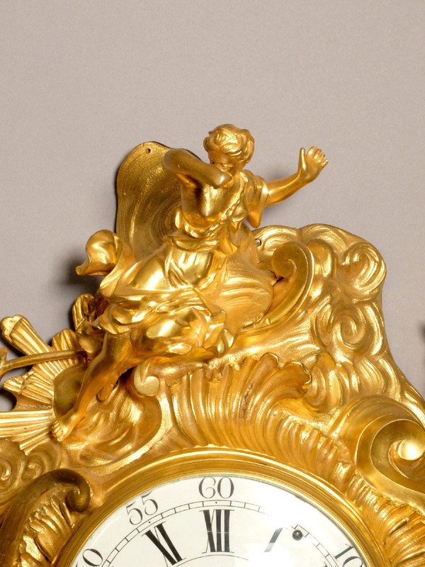Kartell Ludwig XV. von Aubert, Kammerdiener und Uhrmacher des Königs, um 1750
