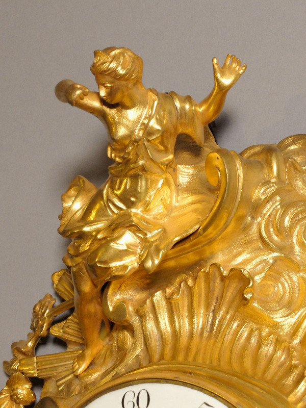 Kartell Ludwig XV. von Aubert, Kammerdiener und Uhrmacher des Königs, um 1750