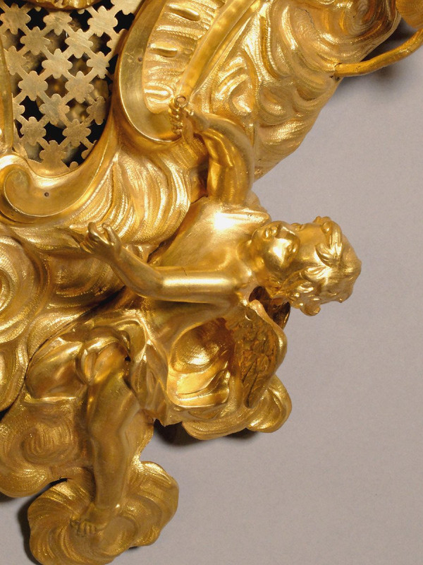 Kartell Ludwig XV. von Aubert, Kammerdiener und Uhrmacher des Königs, um 1750
