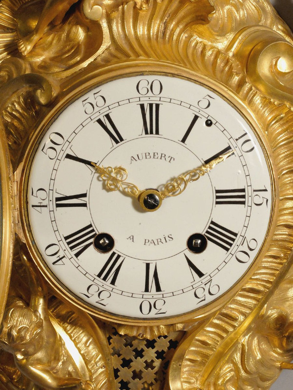 Kartell Ludwig XV. von Aubert, Kammerdiener und Uhrmacher des Königs, um 1750