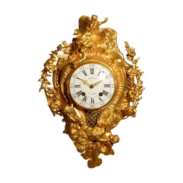 Kartell Ludwig XV. von Aubert, Kammerdiener und Uhrmacher des Königs, um 1750