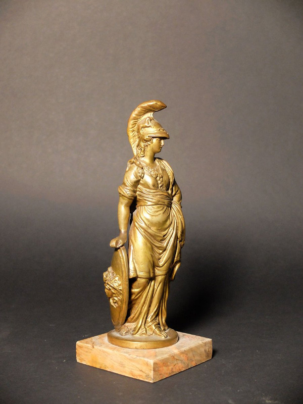 Paar italienische Bronzen - Minerva und Judith