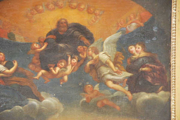 L  Albane D Après , Dieu Le Père Et L Ange Gabriel