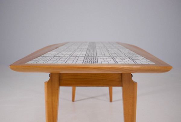 Table Basse Mosaïque Att. Berthold Muller.