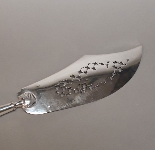 Pelle à poisson en argent massif - Paris, 1798 - 1809