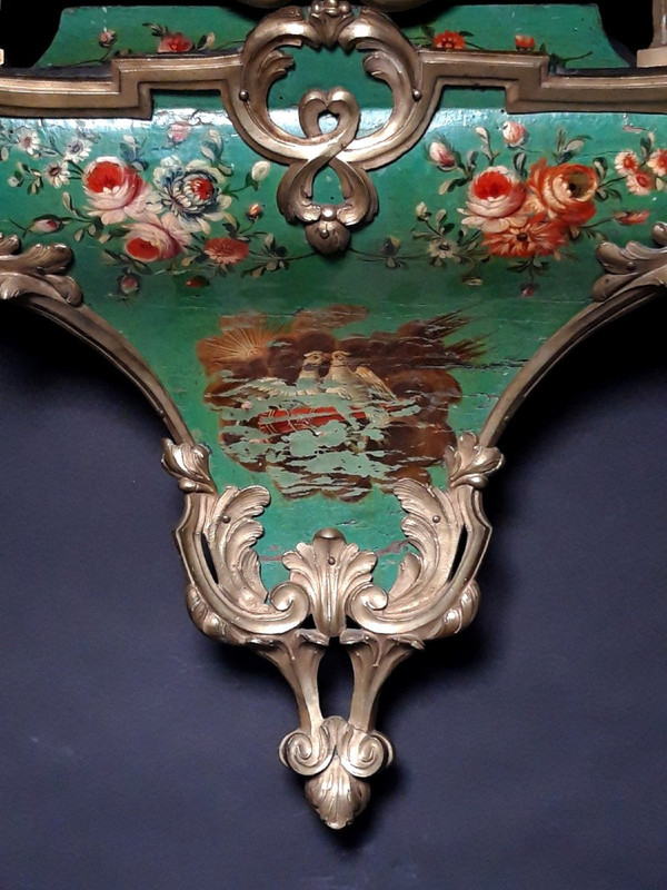 Louis XV period cartel in Martin varnish