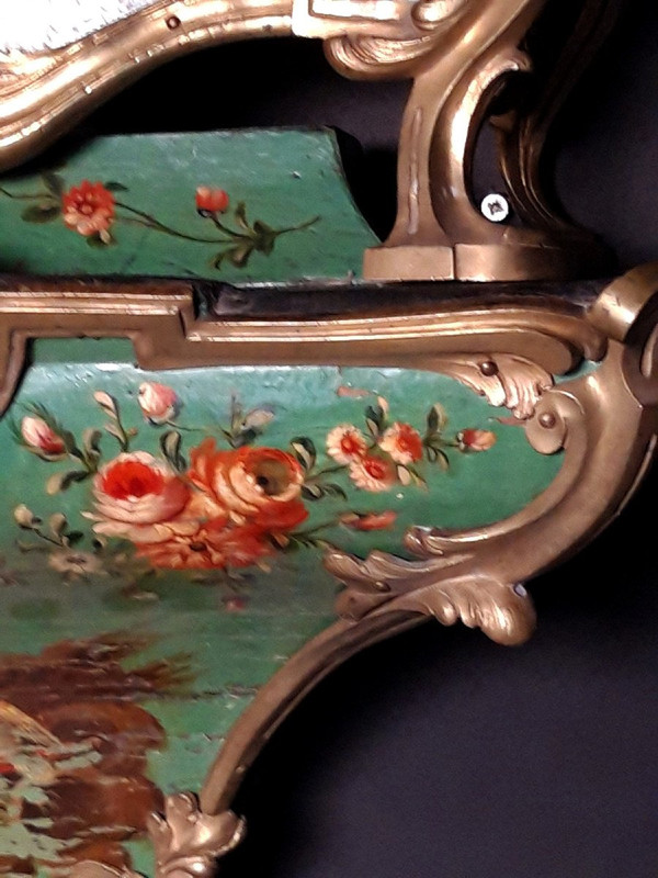 Louis XV period cartel in Martin varnish