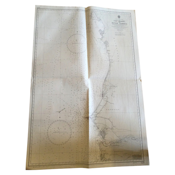 Nautical chart “Cap Blanc to River Gambia”