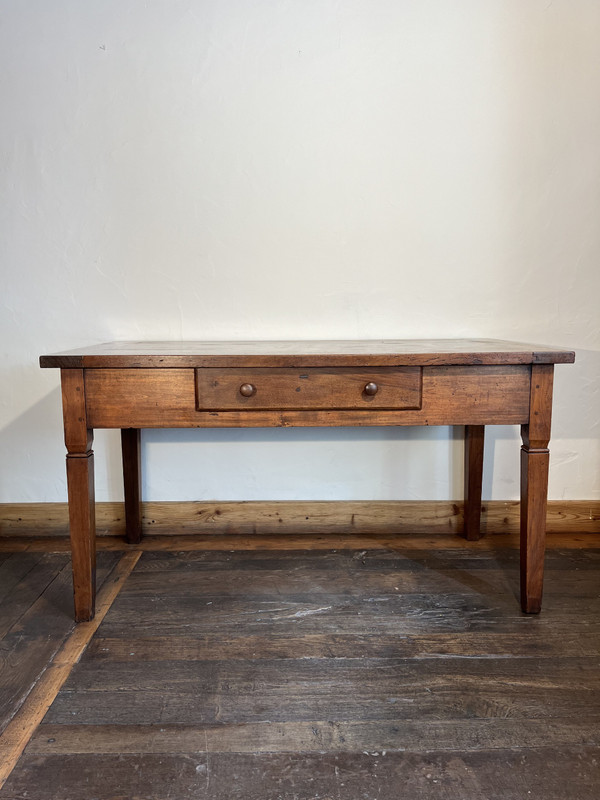 19th century walnut table
