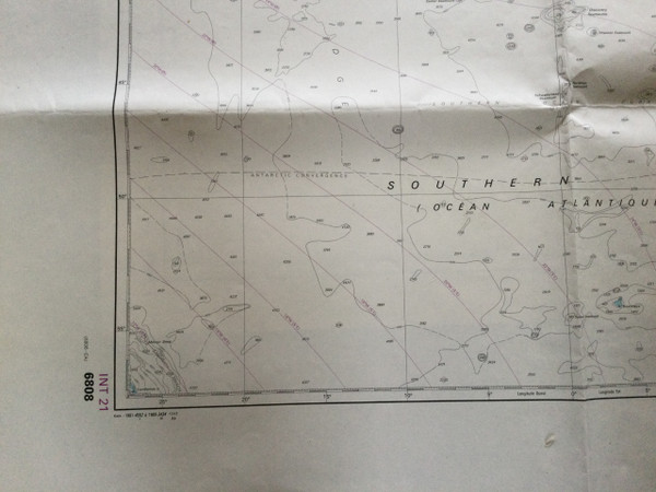 South Africa, nautical chart