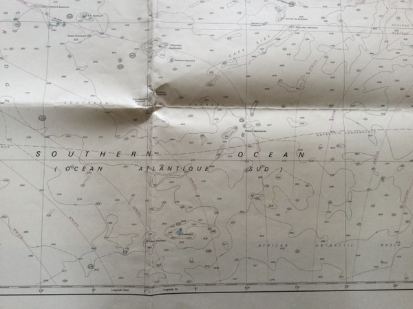 South Africa, nautical chart