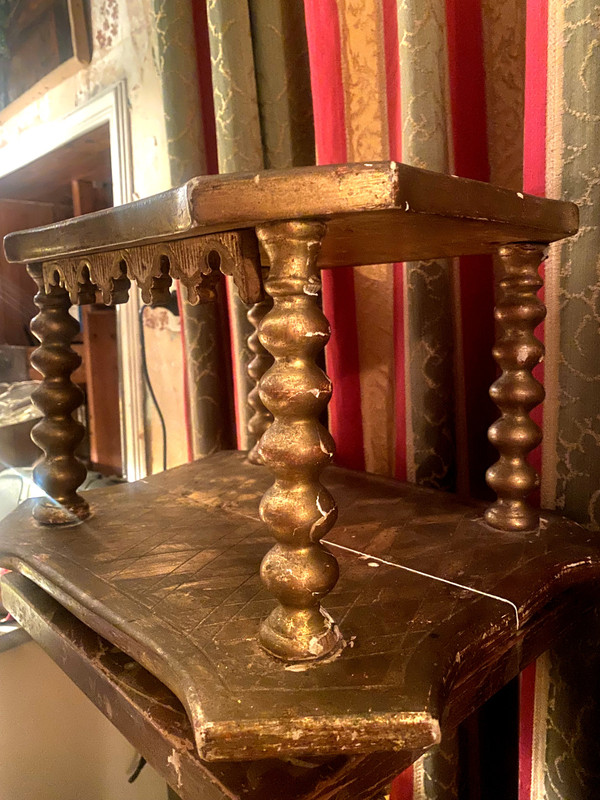 Tabor altar shelf used to place the Chalice during the Mass ritual, late 18th century