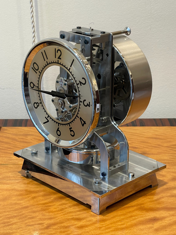 Jaeger-LeCoultre, pendule de table, modèle "Atmos Brevets Reutter", no 9066