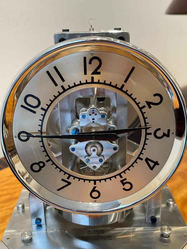 Jaeger-LeCoultre, pendule de table, modèle "Atmos Brevets Reutter", no 9066