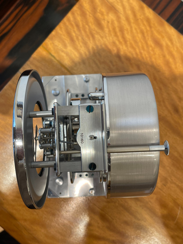Jaeger-LeCoultre, pendule de table, modèle "Atmos Brevets Reutter", no 9066