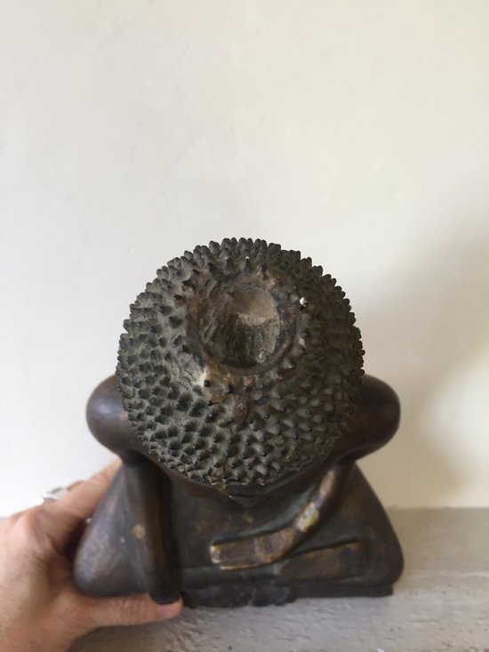 Bouddha ancien Bois doré  XIXème.