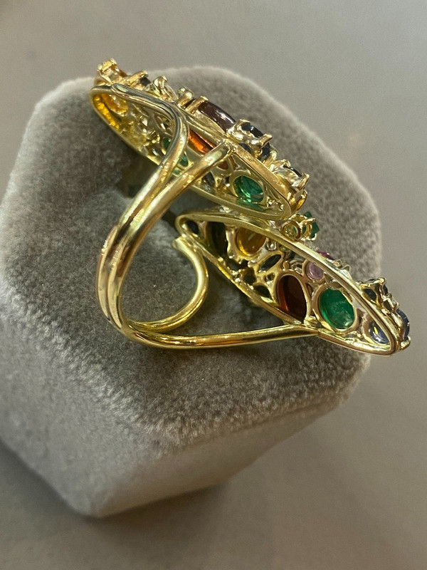Bague "décalée" Ref 335.270