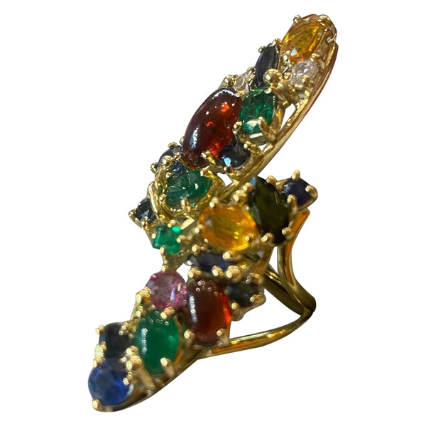 Bague "décalée" Ref 335.270