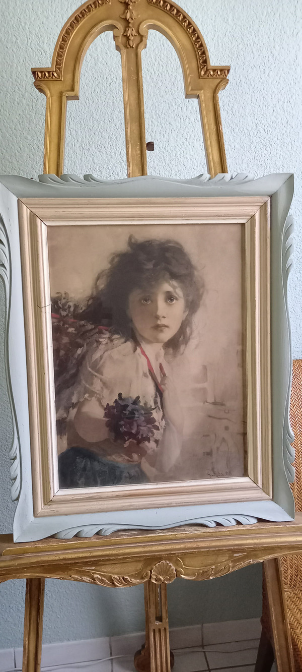 Print by George Elgar Hicks 19th century
