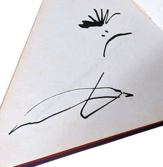 The Privilege of Being By Georges Mathieu With Drawings And Dedication Edition of 1000 Copies