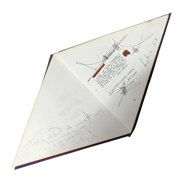 The Privilege of Being By Georges Mathieu With Drawings And Dedication Edition of 1000 Copies