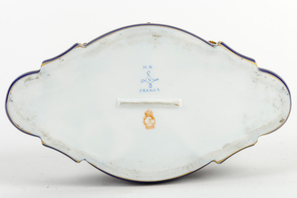 Late 19th Century Sèvres Style Porcelain Jewelry Box